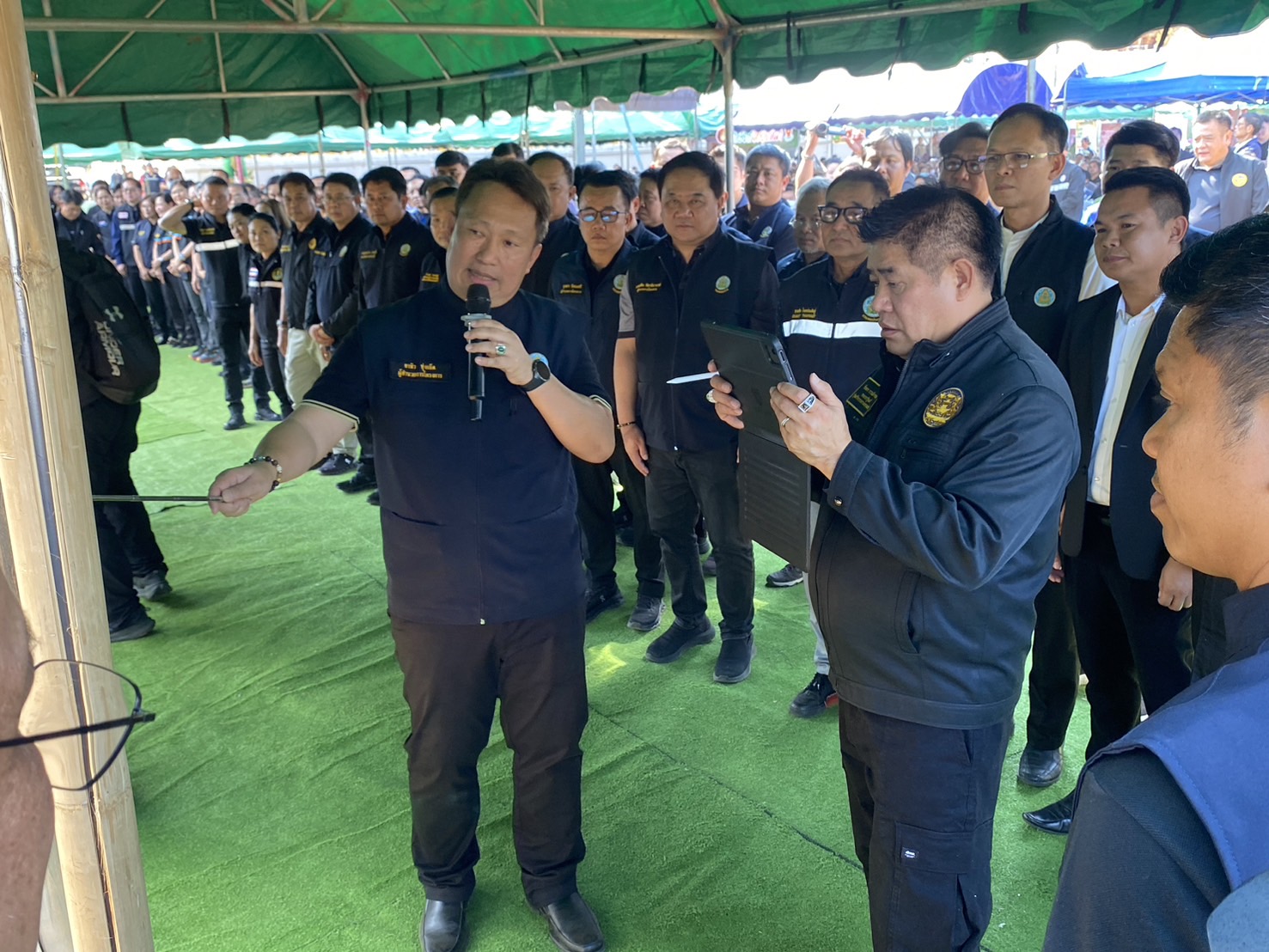 title - ส.ป.ก.ร่วมติดตาม รองนายกรัฐมนตรี และรัฐมนตรีว่าการกระทรวงเกษตรและสหกรณ์ (ร้อยเอก ธรรมนัส พรหมเผ่า) ลงพื้นที่ตรวจราชการในพื้นที่จังหวัดลำปาง